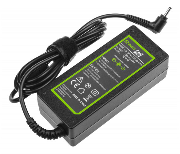 GREENCELL Zasilacz PRO 19V 3.42A 65W do Acer S7 S7-392 AD73P - 516563 - zdjęcie